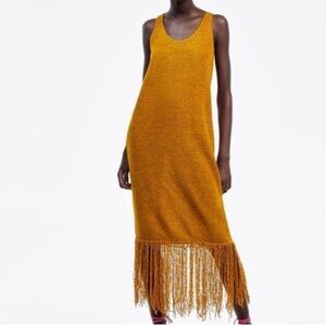 Zara Dress - Zara Fringe dress
